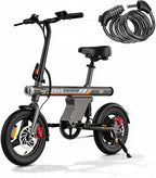 GEBIKE Global G01 Compact Folding Electric Bike 36V 13.5Ah Battery