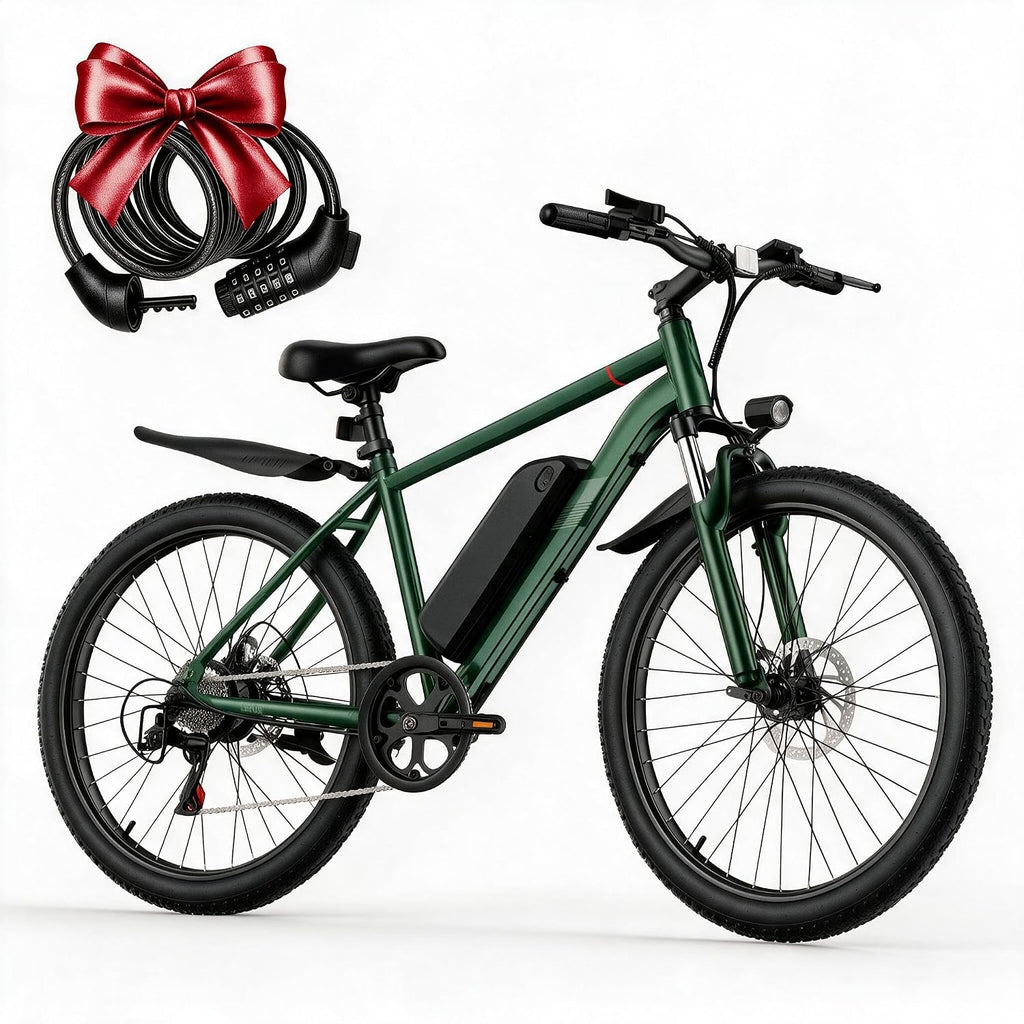 GEBIKE Global G02 Hybrid Electric Bike 36V 13Ah Battery Up to 90km Range